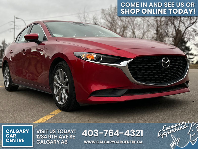 Used Sedan 2019 Mazda Mazda3 Red for sale in Calgary
