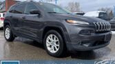 Used SUV 2018 Jeep Cherokee Gray for sale in Calgary