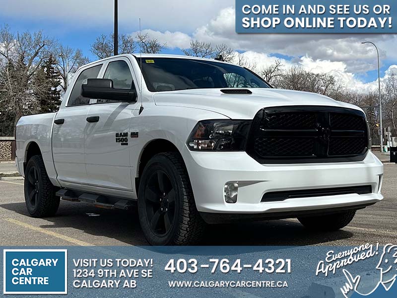 Used Crew Cab 2021 Ram 1500 Classic White for sale in Calgary