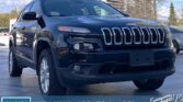 Used SUV 2018 Jeep Cherokee Black for sale in Calgary