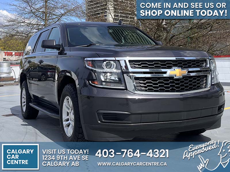 Used SUV 2018 Chevrolet Tahoe Gray for sale in Calgary