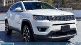 Used SUV 2020 Jeep Compass White for sale in Calgary