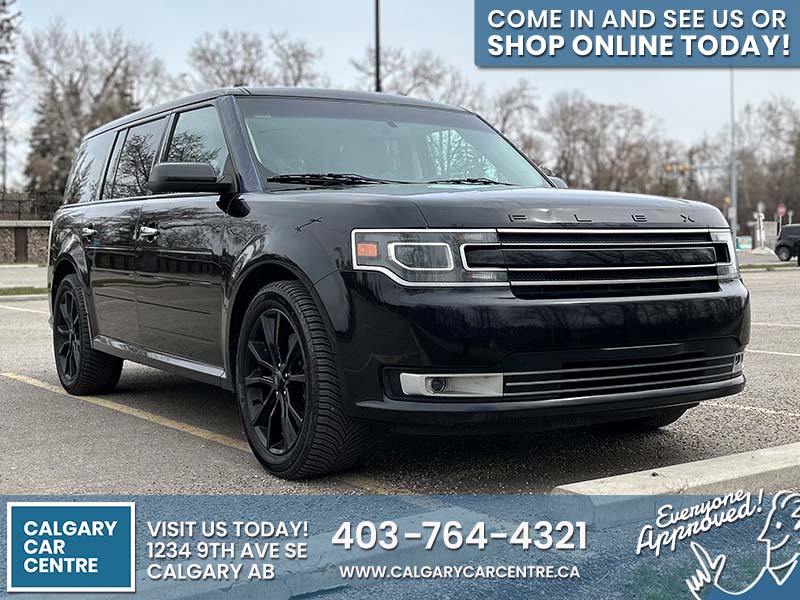 Used SUV 2019 Ford Flex Black for sale in Calgary