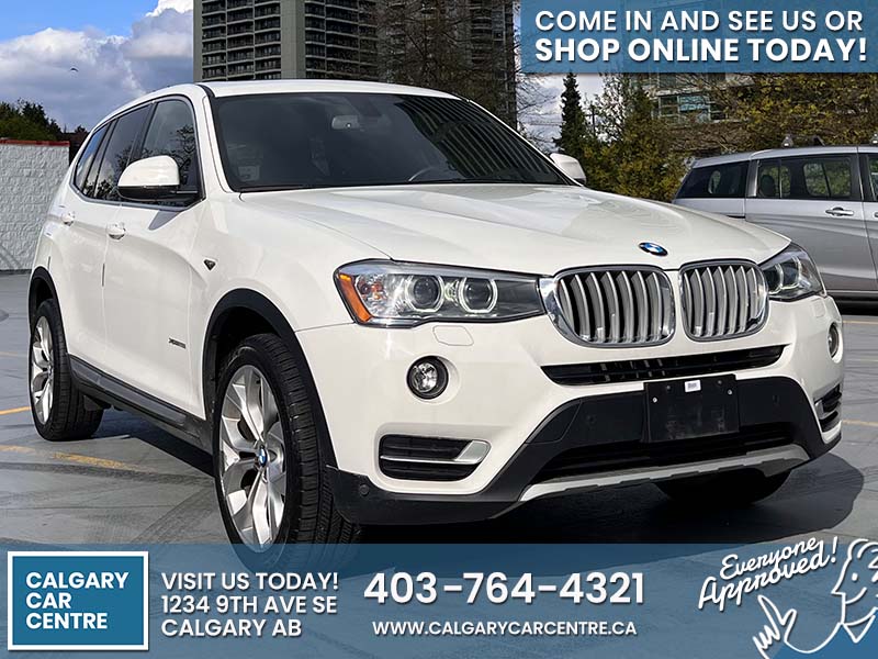 Used SUV 2017 BMW X3 White for sale in Calgary