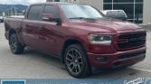 Used Crew Cab 2020 Ram 1500 Red for sale in Calgary